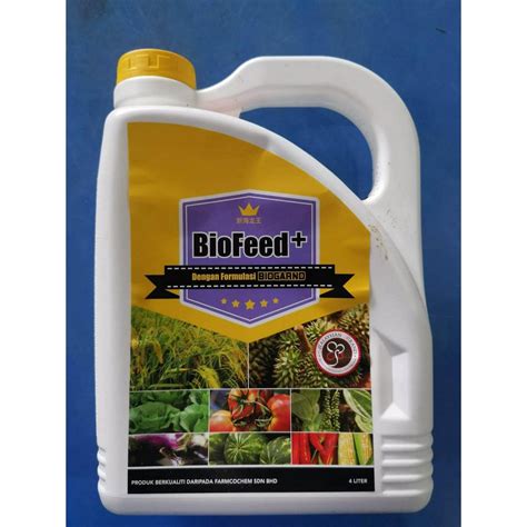 L Baja Foliar Durian Dan Buah Buahan Biofeed Dengan Formulasi