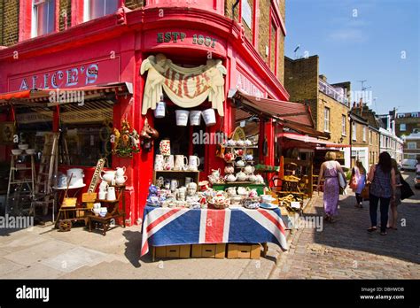 Portobello Road Shop Home To The Worlds Largest Antiques Market In