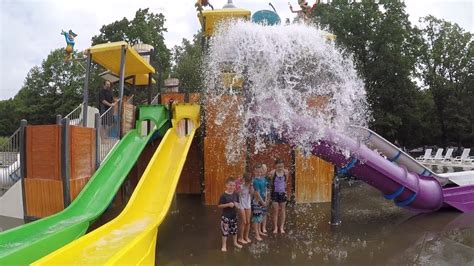 Eagles Peak Campground Water Park Youtube