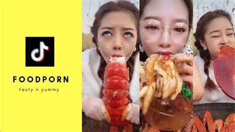 Food Porn 4 Seafood Challenge Tik Tok Compilation Youtube