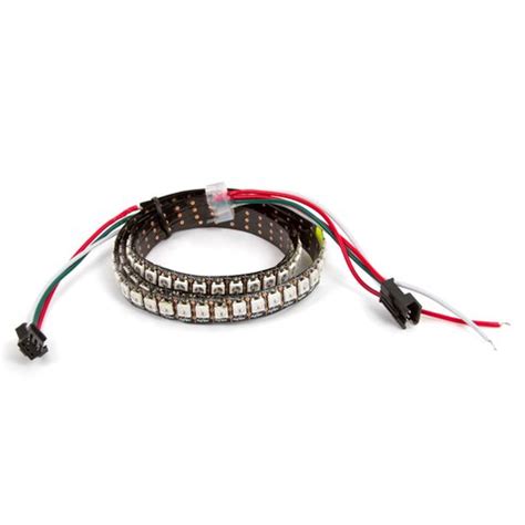 RGB LED Strip SMD5050 WS2812B With Controls IP20 144 LEDs M 1 M