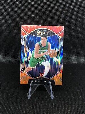 Panini Select Josh Green Red White Orange Flash Prizm Rookie