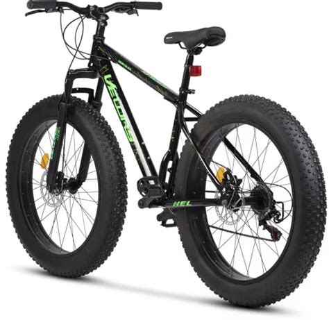 Bicicleta Fat Bike Velors Hercules V B Negru Verde V B