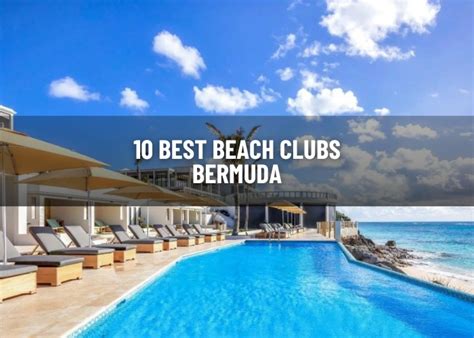 10 Best Beach Clubs Bermuda 2024 The Green Voyage