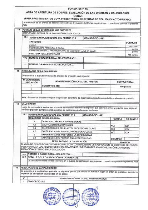 Cuadro De Evaluacion Economica Pdf