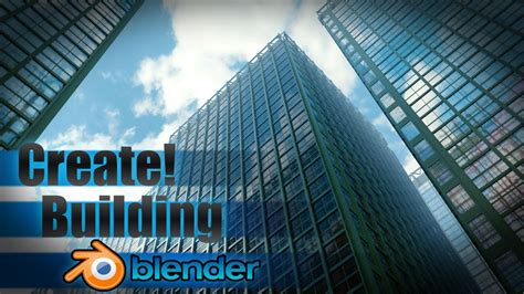 Create A Large City Building Blender Tutorial Youtube