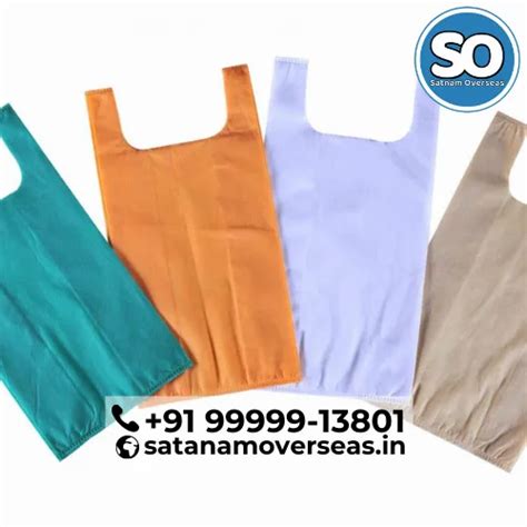 Plain Colored U Cut 35 Gsm Non Woven Bag At Rs 101 Kg Rohini Delhi