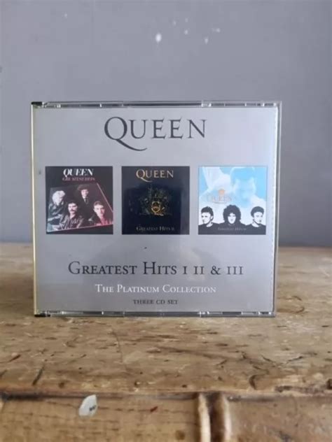 GREATEST HITS I II III The Platinum Collection By Queen CD 2001