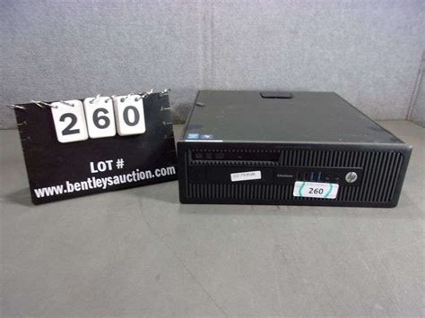 Hp Elitedesk Intel Core I Model Tpc F Sf Bentley Associates Llc