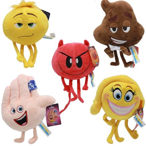 Aliexpress.com : Buy Cartoon The Emoji Movie Plush Toys Doll 20cm ...