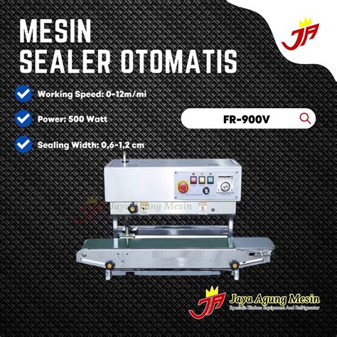 Jual Mesin Sealer Otomatis Powerpack Fr V Band Sealer Vertical