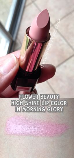 Flower Beauty High Shine Lip Color In Morning Glory A Nude Pale Pink