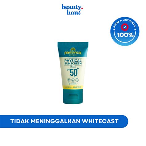 Jual AMATERASUN Physical Sunscreen SPF 50 PA 30gr Shopee Indonesia