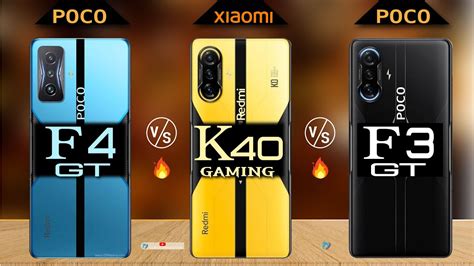 Poco F4 Gt Vs Redmi K40 Gaming Vs Poco F3 Gt Camera Body Antutu Full Comparison Youtube