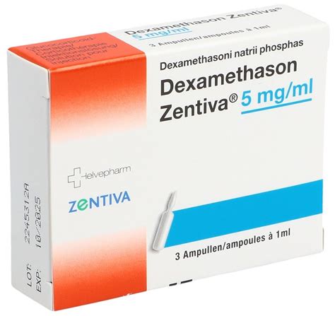 Dexamethasone Zentiva Sol Inj Mg Ml Ml Pharmacie Sun Store