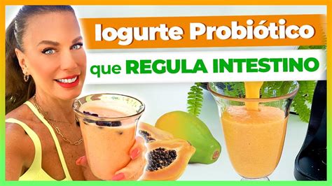 IOGURTE PROBIOTICO 100 NATURAL Para SOLTAR O INTESTINO SEM LACTOSE E