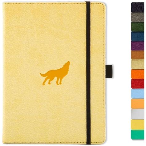 Dingbats Carnet De Notes Moyen Lign Pour La Faune Sauvage Loup