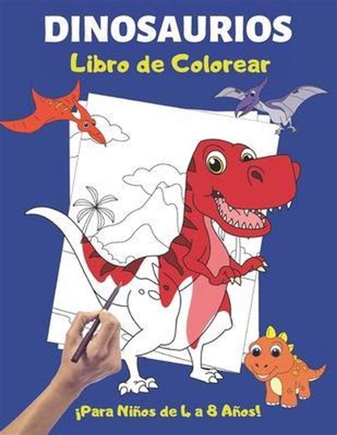 Dinosaurios Libro De Colorear Para Ninos De A Anos Publicaciones