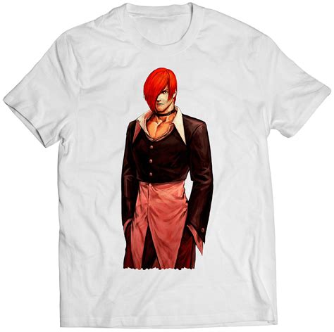 The King Of Fighters Cosplay T Shirt KOF Kyo Kusanagi Iori