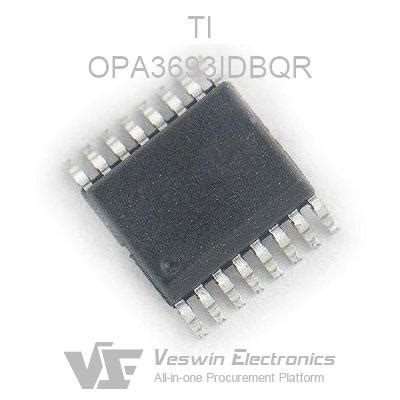 OPA3693IDBQR TI High Speed Broadband Op Veswin Electronics