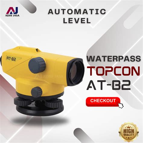 Jual Waterpass Automatic Level Topcon AT B2 Baru Bergaransi Resmi