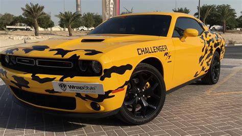 Dodge Challenger Rt Full Wrap Design Youtube