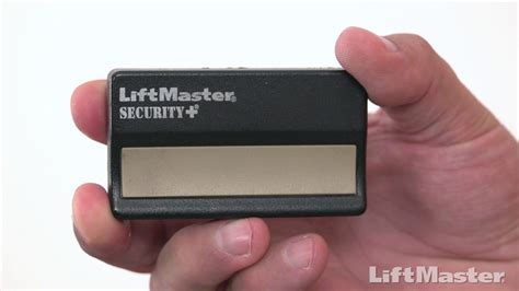 Liftmaster Security Plus Remote Manual