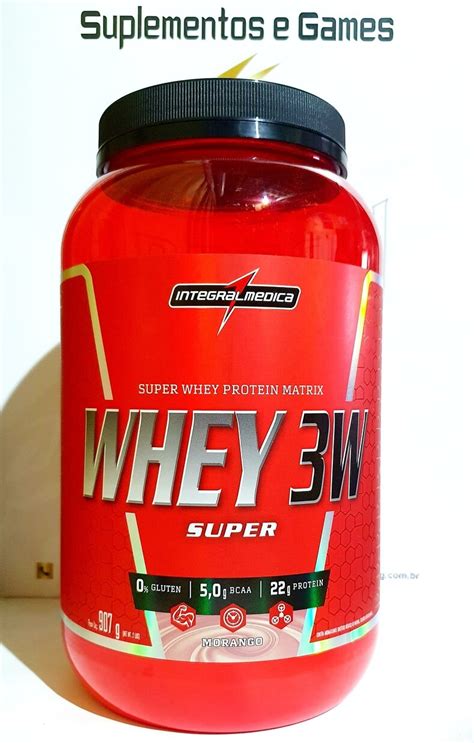 Super Whey 3w 907g Integralmedica Dragon King Suplementos