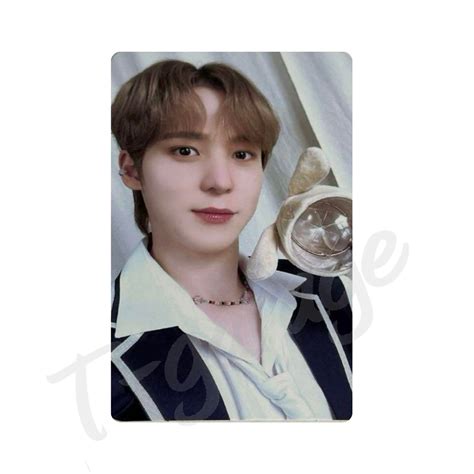 Ateez Pop Up Aniteez In Illusion Light Stick Cover Photocard Yunho Ebay