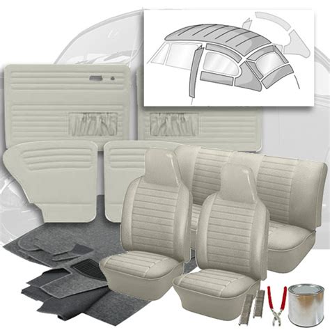 Vw Beetle Sedan Squareweave Vinyl Interior Kit