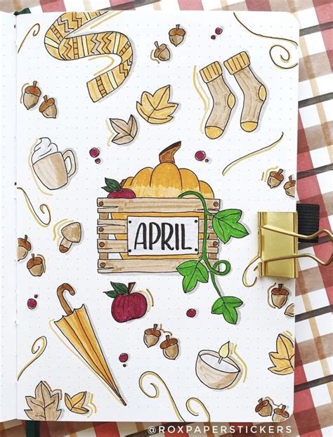 62 Best April Bujo Cover Spreads To Steal Now Atinydreamer