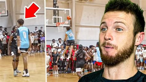 Fight Nearly Breaks Out In Heated Aau Game Rod Wave Elite Youtube