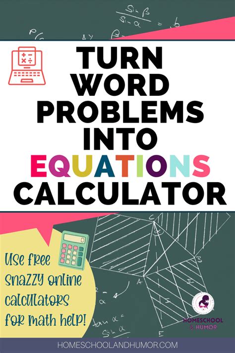 How Do You Turn Word Problems Into Equations Calculator For Math Help