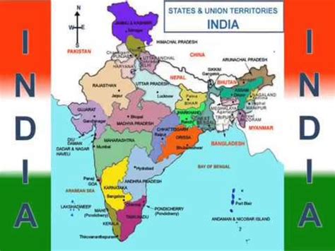 India Map With States And Capitals - Printable Map