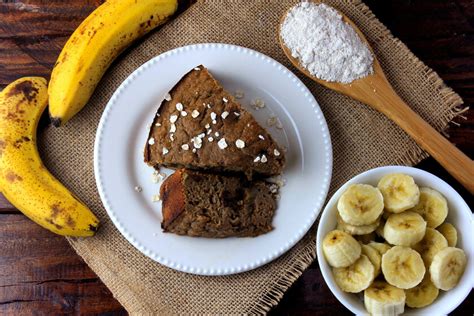 Receita Torta De Banana Com Aveia E Canela Deliciosa E Fácil De Fazer