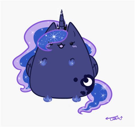 Blue Pony Electric Purple Pusheen Cat Pusheen My Little Pony Free