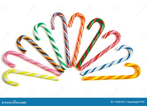 Candy Canes In A Pile Stock Photo 47256468