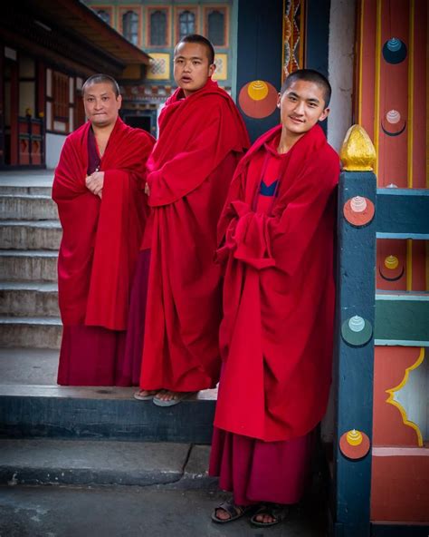 Jay Majithia On Instagram “buddhist Monks Tashichho Dzong Thimphu