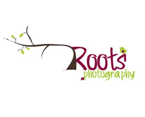 Feminine Upmarket Business Logo Design For Roots Foto By