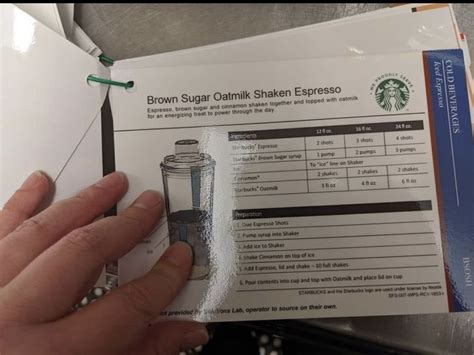 Starbucks Brown Sugar Oatmilk Shaken Espresso Starbucks Drinks