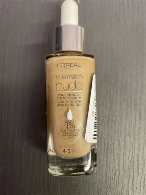 L Oreal Paris True Match Nude Hyaluronic Tinted Serum Foundation Fl