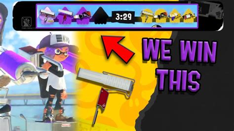 Splatoon Insane V Victory With Flingza Roller Youtube