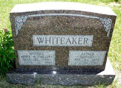 Simpson Whiteaker M Morial Find A Grave