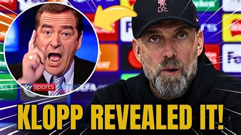 Latest Updates Klopp Just Confirmed And Revealed It Liverpool News