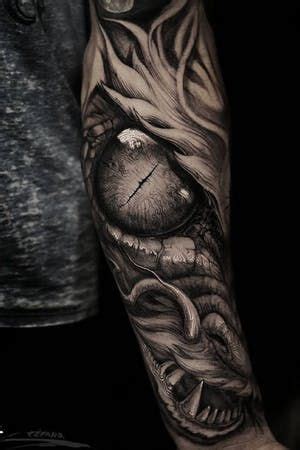 Tattoo Uploaded By Jean Dragon Eye By Stefano Alcantara Realism