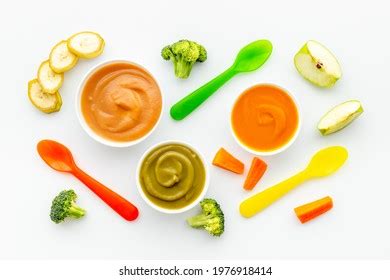 Baby Fruit Vegetables Nutrition Food Kids Stock Photo 2008392476 ...