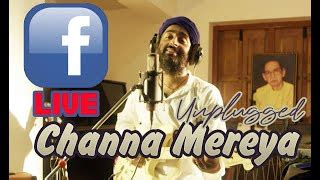 Channa mereya - Unplugged Live | Arijit Singh Facebook Live | 6 June 2021 Chords - ChordU