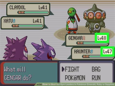 How to Beat the Gym Leaders in Pokémon Emerald Ruby or Sapphire