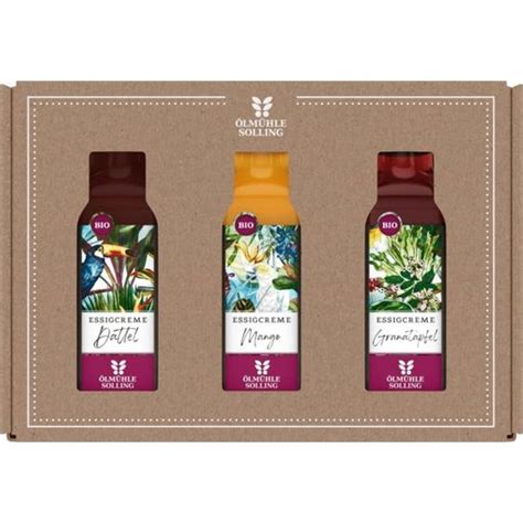 Lm Hle Solling Organic Vinegar Creams Gift Trial Set Set