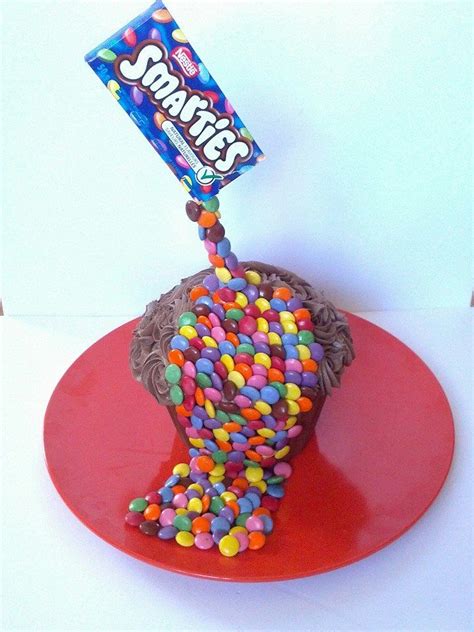 Smartie Illusion Cake Can Be Made With Any Kind Of Your Favorite